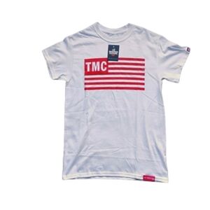 NWT The Marathon Clothing T-Shirts – Size Small White And Red Holiday Gift